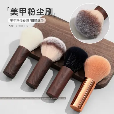 Nail Tools Dust Brush Soft Fluffy Short Handle Makeup Brush Multifunctional