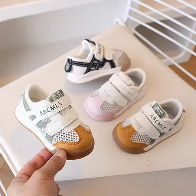 2025 New Toddler Shoes Spring and Autumn Baby Soft Sole Non-slip Baby Shoes Boys Breathable Girls Shoes Trendy sneaker