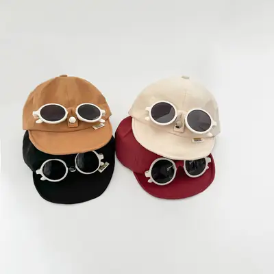 Glasses Detachable Summer Cap Boys Girls Korean Style