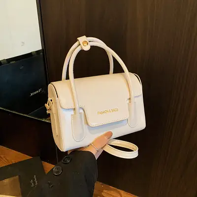 Women's White Shoulder Crossbody Bag 2025 New