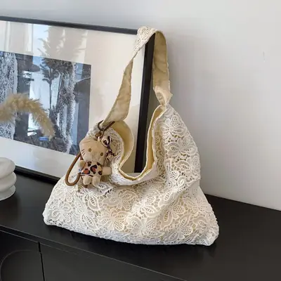 Lace Fairy Handbag Large Capacity One Shoulder