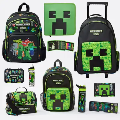 Australian Children's Schoolbag Smiggle Cartoon Multifunctional Zipper Decompression Backpack for Primary School Students Backpack Casual Bag