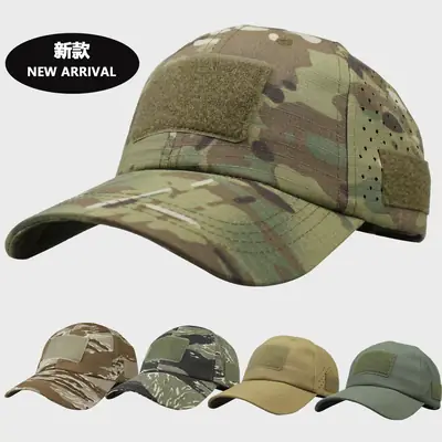 Men's Camo Mountaineering Baseball Cap Grey