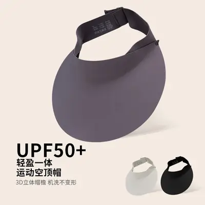 Women UV Protection Sunscreen Cap SPF50 Lightweight
