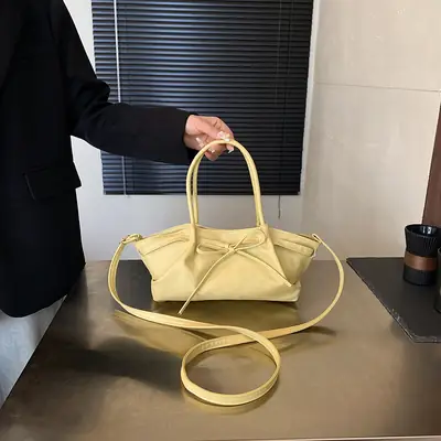 Women's Large Capacity Shoulder Crossbody Bag Yellow