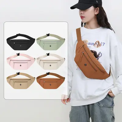 Women's Lightweight Casual Waist Bag with Multiple Colors