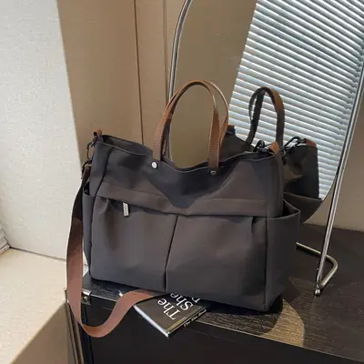 Nylon Shoulder Bag Crossbody Large Capacity Women's Tote