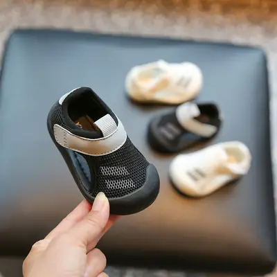 Baby Summer Sandals Baby Toddler Shoes Soft Sole Mesh Breathable Shoes for Boys One 1 Year Old Summer Toddler Shoes for Women