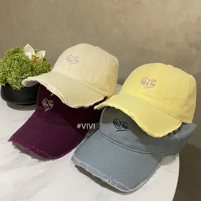Pink Embroidered Baseball Cap for Women 2025