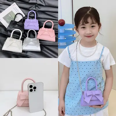 New Kids Cute Princess Bags Pink Purple White