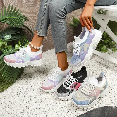 2025 Fly-Knit Mesh Casual Shoes for Women