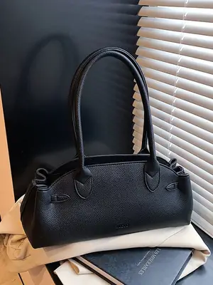 Black Korean Style Women's Tote Bag
