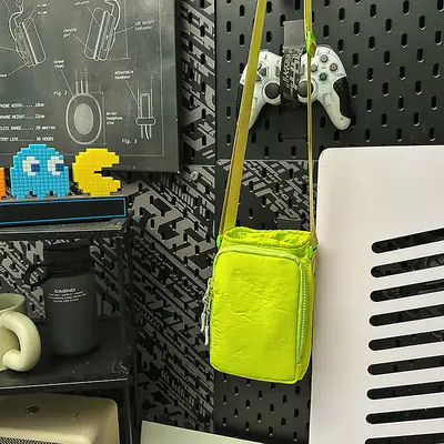 Neon Crossbody Bag for Girls, 2026 Spring, Casual & Sports Use