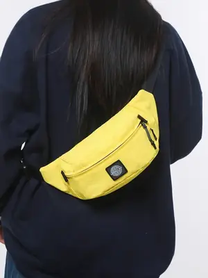 Yellow Ins Waist Bag for Women Men Luggage