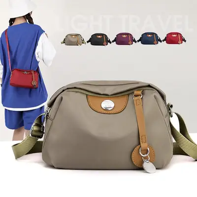 Women's Crossbody Bag Lightweight Leather Travel Companion