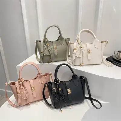 2025 Trendy Women's Handbags with Gold Plating