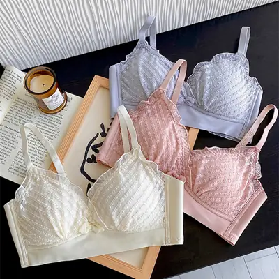 Wireless Strapless Push-Up Bra for Small Bust