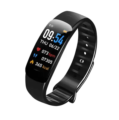 Smart Fitness Bracelet with Bluetooth & Heart Rate Tracking