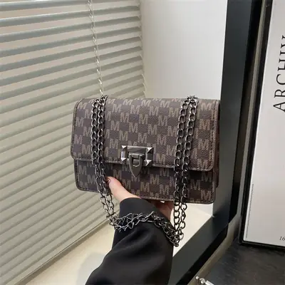 Retro Textured Square Bag for Women 2025 Spring