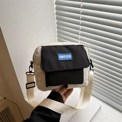 Minimalist Crossbody Bag for Students & Casual Use