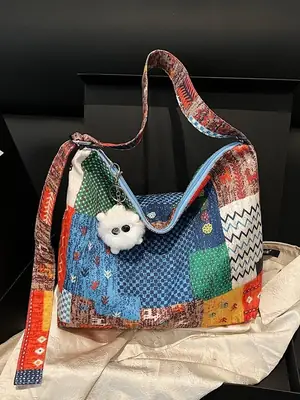 Ethnic Crossbody Bag for Women 2026 Bohemian Style
