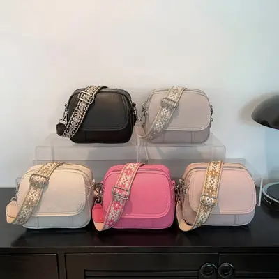 New Cross-Body Bags for Women - Multi Layer, Multi Color, Sparkle Strap