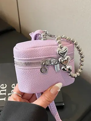Pink Korean Style Mini Shoulder Bag for Women