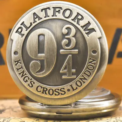 934 Digital Flip Cover Pocket Watch for Men Women