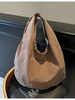 Women Casual Cross-Border Tote Bag Tan 2026