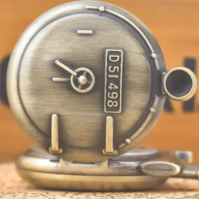 Cross-Border Hair Steam Engine Code Necklace Watch for Boys Girls
