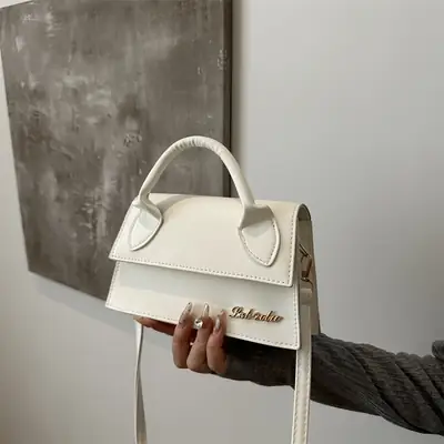 White French Fashion Crossbody Bag for Women 2025