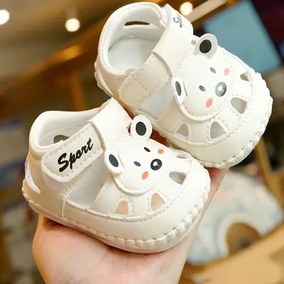 Baby Sandals Soft Sole Non-Slip Summer 0-1 Yrs