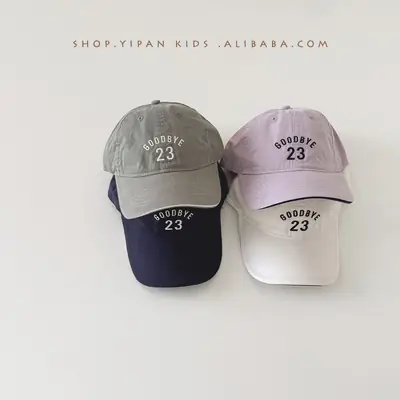 Yipan Kids Baseball Cap 2025 Spring Summer Sunshade