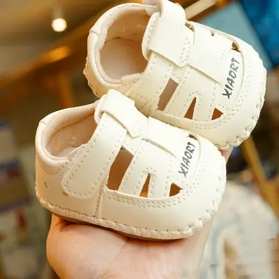 Baby Shoes Soft Sole Non-slip Summer New Sandals Beginner Baby Shoes 0-1 Year Old Toddler Shoes Breathable