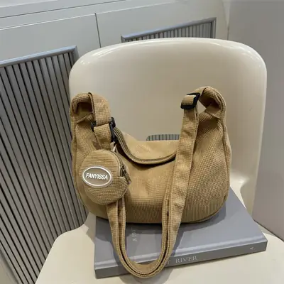 2025 Crossbody Bag for Women Tan Casual Commuter