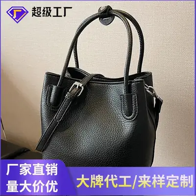 Women Crossbody Bag Black Leather Summer Commuter