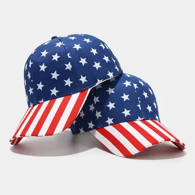 American Flag Baseball Cap Men Women Outdoor Sun Hat