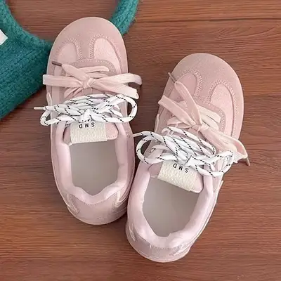 Cute Pink German Training Shoes for Women