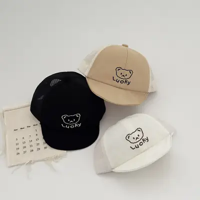 Baby Duckbill Hat Mesh Sun Hat Soft Brim
