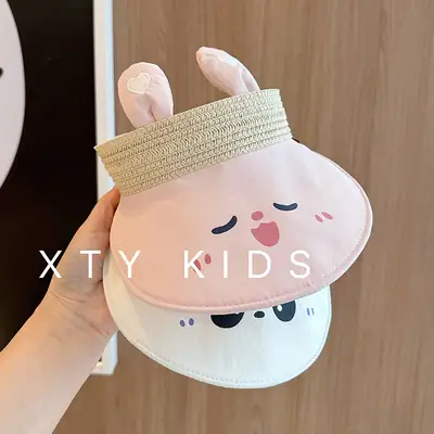 Baby Sunshade Hat with Big Eaves for Girls