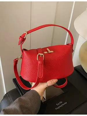 Red Crossbody Bag for Women 2026 New Summer
