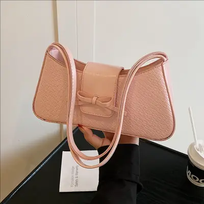 Pink Korean Style Shoulder Bag for Women