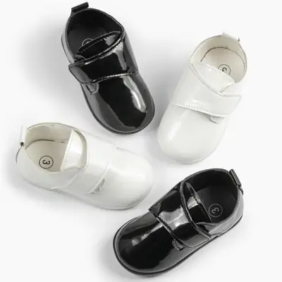 Cross-Border Baby Leather Shoes, Children's Shoes, Fashionable Formal Toddler Shoes, Spring & Fall Soft Soles, Drop Shipping Baby Shoes