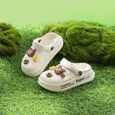 Children's Slippers Summer Girls' Non-Slip Boys' Toe-Toe Kidsren's Soft-Soled Clogs Baby Baby Sandals Wholesale