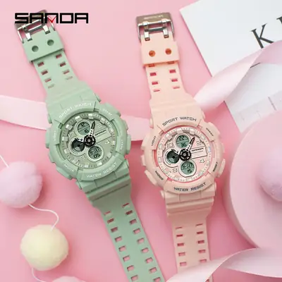 Sanda Multifunctional Luminous Sports Watch for Men Women