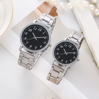 Gold Cross-Standart Quartz Watches for Women & Men