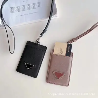Big Brand Card Holder, Card Insert, Work Id Card Holder, Lanyard, Halter Card Holder, Id Bag, Student Id Card Wallet, Suitable for Men and Women