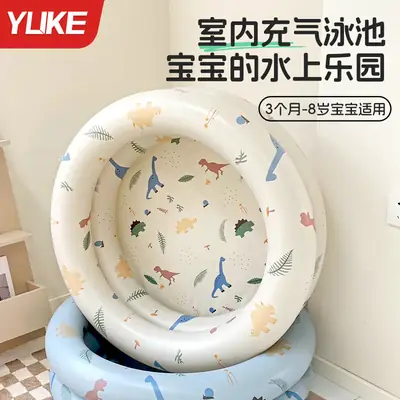 Swimming Pool 2025 New Upgraded Retro Inflatable Swimming Pool Family Baby Dinosaur Pool Thickened Household Small