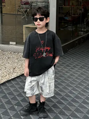 Kids T-Shirt Boys Summer Cotton Short Sleeve 2025