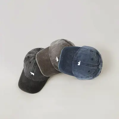 Children's American Retro Washed Denim Cap Sun Protection Casual Baseball Cap